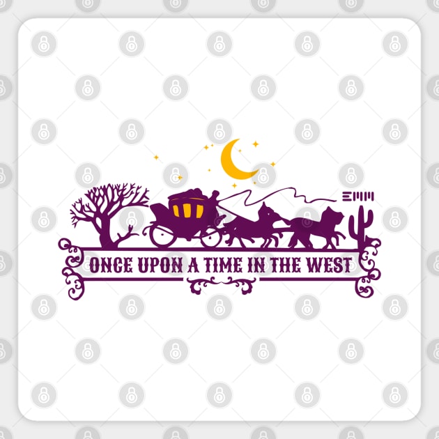 Copy of Once Upon A Time In The West, western, cowboy Magnet by ArtMofid